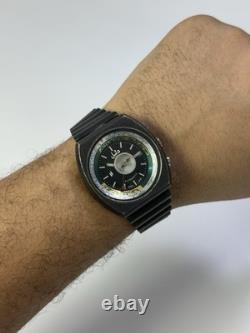 Vintage Dalil Qibla Compass & World Time Swiss Muslim Automatic 41mm GMT 1970's