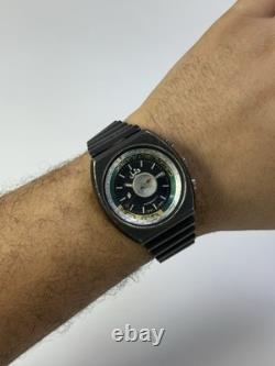 Vintage Dalil Qibla Compass & World Time Swiss Muslim Automatic 41mm GMT 1970's