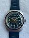 Vintage GMT IMPEX DELUXE DIVER bezel 17 Jewels SWISS Watch Fully Serviced
