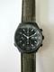 Vintage Gallet Valjoux 7750 World-Time GMT chronograph automatic Black PVD