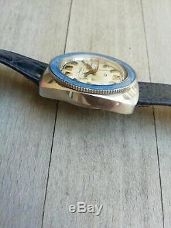 Vintage Jungfrau Worldtime Gmt Automatic Swiss Bezel Caliber As No Diver Eta