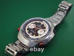 Vintage Late 60's Hamilton Count-Down Chrono-Matic GMT Worldtime Watch Cal. 14