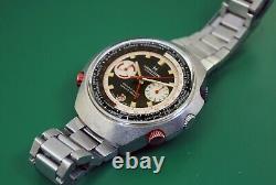 Vintage Late 60's Hamilton Count-Down Chrono-Matic GMT Worldtime Watch Cal. 14