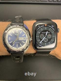 Vintage LeGant QS, GMT World Time, 7J Automatic, Working