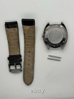 Vintage LeGant QS World Timer Watch Swiss Made Selfwinding 1970s Traveler GMT