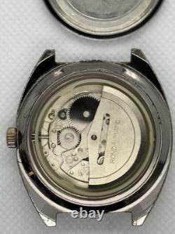 Vintage LeGant QS World Timer Watch Swiss Made Selfwinding 1970s Traveler GMT