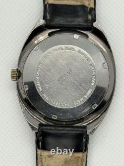 Vintage LeGant QS World Timer Watch Swiss Made Selfwinding 1970s Traveler GMT