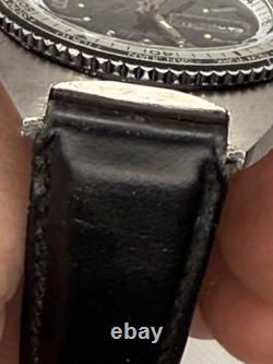 Vintage LeGant QS World Timer Watch Swiss Made Selfwinding 1970s Traveler GMT