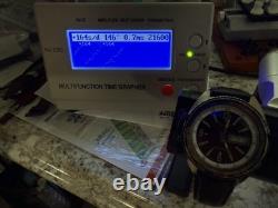 Vintage LeGant QS World Timer Watch Swiss Made Selfwinding 1970s Traveler GMT