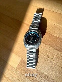 Vintage May/1970 Seiko 6117-6410 Navigator Timer GMT Coveted Proof Dial