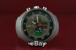 Vintage Omega Flightmaster 145.013 MK1 Orange Second Hands Stainless Steel 43mm