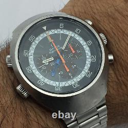 Vintage Omega Flightmaster Manual Wind Chronograph Gmt Cal 911 Ref 145.026