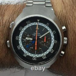 Vintage Omega Flightmaster Manual Wind Chronograph Gmt Cal 911 Ref 145.026