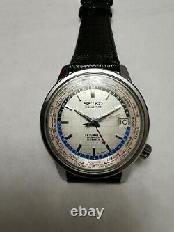 Vintage Rare 1960's Seiko Olympic World Time 6217-7000 Gmt Automatic Date