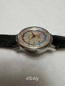 Vintage Rare 1960's Seiko Olympic World Time 6217-7000 Gmt Automatic Date