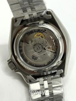 Vintage Refurbished Seiko 5 Sports GMT Gray Dial Analog Men's Wrist Watch