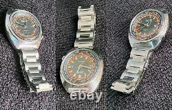Vintage SEIKO 6117-6400 World Time GMT Automatic 1971 Super Nice
