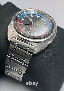 Vintage SEIKO 6119-8410 Navigator Timer Automatic GMT Watch