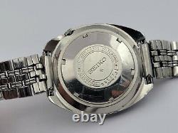 Vintage SEIKO GMT 6117-6400 Automatic World Time White Dial Cal 6117B SERVICED