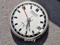Vintage SEIKO GMT 6117 6400 World Time watch collectible automatic