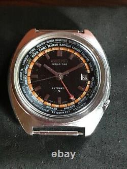 Vintage Seiko 6117 6400 World Time GMT