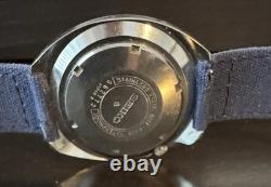 Vintage Seiko 6117-6400 World Time London Error Dial July 1970, serviced