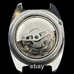 Vintage Seiko 6117-8000 Navigator Timer GMT Men's Automatic Wristwatch Steel