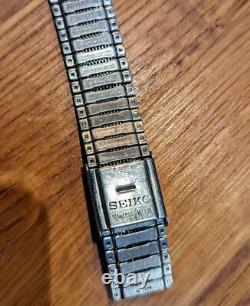 Vintage Seiko A358-5000 World Time GMT LCD Watch 1979 Original Manual