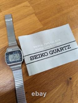 Vintage Seiko A358-5000 World Time GMT LCD Watch 1979 Original Manual