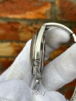 Vintage Seiko GMT World Time Automatic Day/Date Black Dial Watch 6117-6400