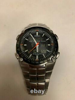 Vintage Seiko Sportura Quartz Watch World Time Chronograph H023