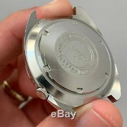 Vintage Seiko World Time GMT 6117-6400 Rare Linen Dial Beautiful Condition