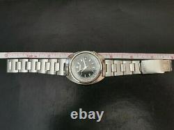 Vintage Seiko World Time GMT 6117-6400 Rare Linen Dial Excellent Condition