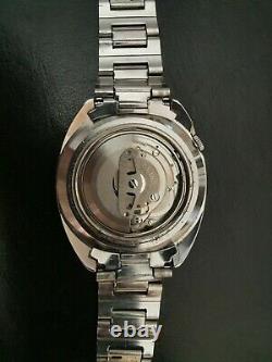 Vintage Seiko World Time GMT 6117-6400 Rare Linen Dial Excellent Condition