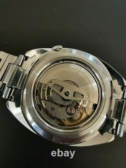 Vintage Seiko World Time GMT 6117-6400 Rare Linen Dial Mint Condition