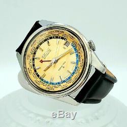 Vintage Seiko World Time GMT Automatic Watch 1964 Tokyo Olympics Ref 6217-7000