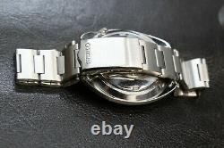 Vintage Seiko World Time automatic 6117-6400 White Dial With Bracelet GMT SS