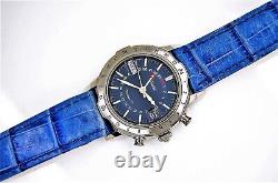 Vintage Tabbah Personal T's Gmt Automatic World Time Stainless Steel Watch