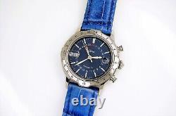 Vintage Tabbah Personal T's Gmt Automatic World Time Stainless Steel Watch