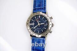 Vintage Tabbah Personal T's Gmt Automatic World Time Stainless Steel Watch