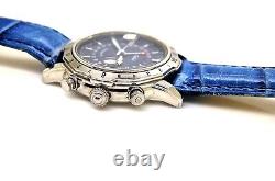 Vintage Tabbah Personal T's Gmt Automatic World Time Stainless Steel Watch