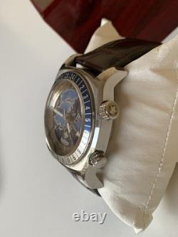 Vintage Zodiac Desert Master Zo7000 World Time Gmt Blue Dial Men Watch 44mm Rare Vintage Zodiac Desert Master Zo7000 World Time Gmt Blue Dial Men Watch 44mm Rare