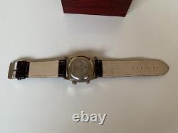 Vintage Zodiac Desert Master Zo7000 World Time Gmt Blue Dial Men Watch 44mm Rare