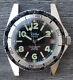 Vintage men's diver 5 ATM Difor Super Etanche hand-winding watch World Time GMT