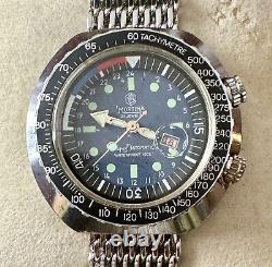 Vnt MORTIMA superdatomatic GMT world time diver date 24 hrs setting manual f. Men
