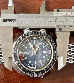 Vnt MORTIMA superdatomatic GMT world time diver date 24 hrs setting manual f. Men