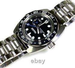 Vostok Amphibia 17036B GMT Watch Batman Automatic USA Seller