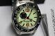 Vostok Amphibia GMT 03099A Russian Watch Automatic White Dial (20 ATM)