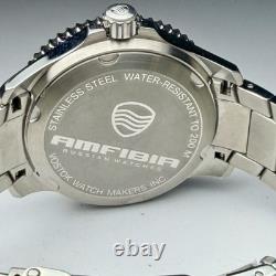 Vostok Amphibia Reef Automatic 24hr GMT Blue Men's 42mm Watch 2426.01/080493