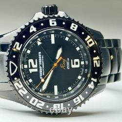 Vostok Amphibia Reef Automatic GMT 200m Russian 42mm Black Watch 2426.01/086492